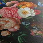 Floral 1137 Canvas Art 18" x 24" / 45 x 60 cm / Black
