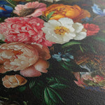 Floral 1137 Canvas Art 60 x 40 cm / Black