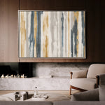 Abstract 114 Canvas Art 18" x 24" / 45 x 60 cm / Black