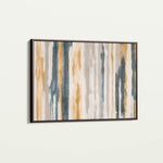 Abstract 114 Canvas Art 18" x 24" / 45 x 60 cm / Black
