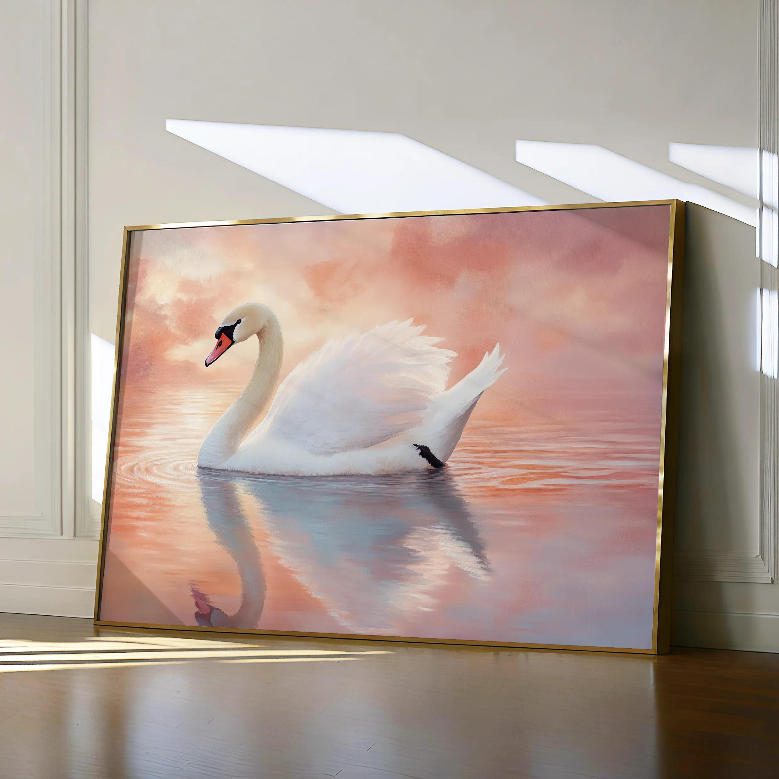 Animals 114 Canvas Art 18" x 24" / 45 x 60 cm / Black