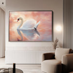 Animals 114 Canvas Art 18" x 24" / 45 x 60 cm / Black