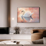 Animals 114 Canvas Art 18" x 24" / 45 x 60 cm / Black