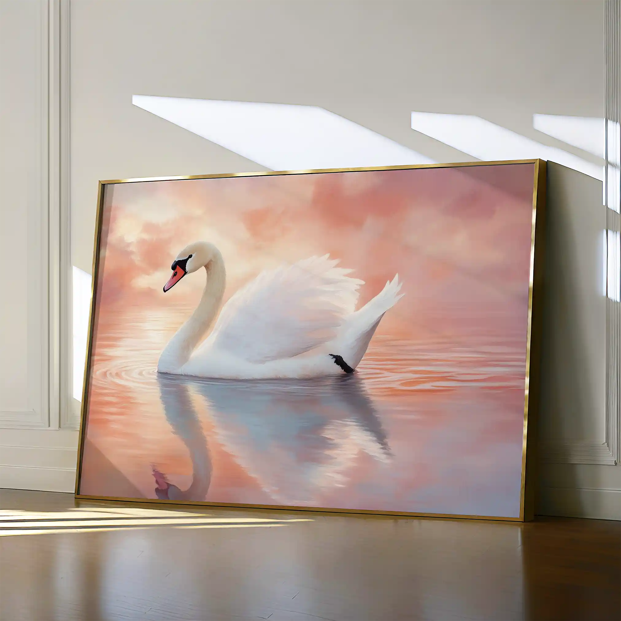Animals 114 Canvas Art 60 x 40 cm / Black
