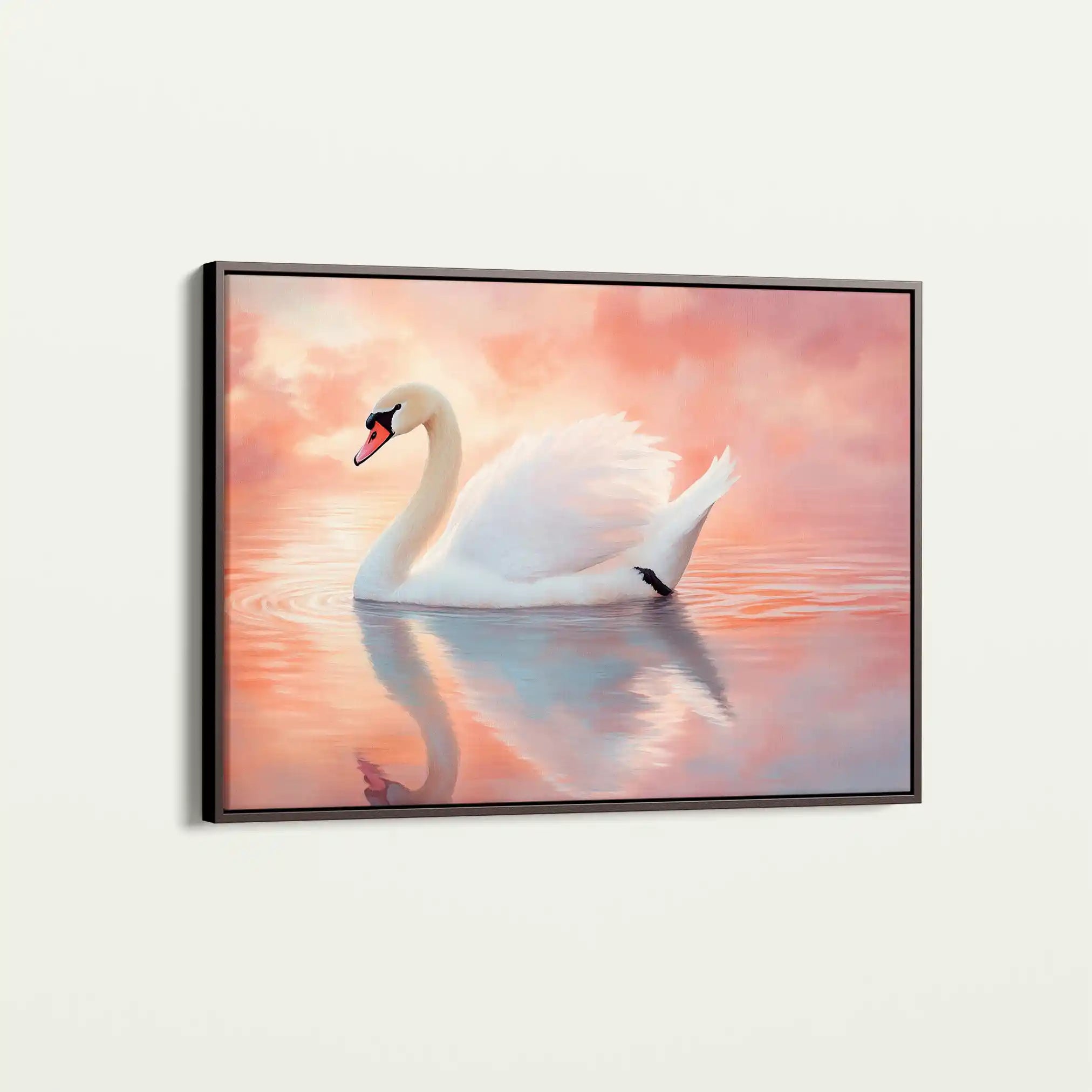 Animals 114 Canvas Art 60 x 40 cm / Black