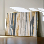 Abstract 114 Canvas Art 60 x 40 cm / Black
