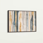 Abstract 114 Canvas Art 60 x 40 cm / Black