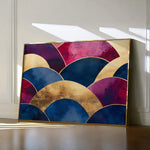 Boho 114 Canvas Art 18" x 24" / 45 x 60 cm / Black