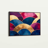 Boho 114 Canvas Art 18" x 24" / 45 x 60 cm / Black