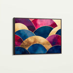 Boho 114 Canvas Art 60 x 40 cm / Black