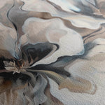 Floral 114 Canvas Art 18" x 24" / 45 x 60 cm / Black