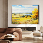 Landscape 114 Canvas Art 18" x 24" / 45 x 60 cm / Black