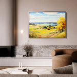 Landscape 114 Canvas Art 18" x 24" / 45 x 60 cm / Black