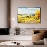 Landscape 114 Canvas Art 18" x 24" / 45 x 60 cm / Black