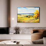 Landscape 114 Canvas Art 60 x 40 cm / Black
