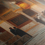 Orientalist 114 Canvas Art 18" x 24" / 45 x 60 cm / Black