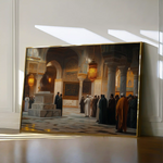 Orientalist 114 Canvas Art 60 x 40 cm / Black