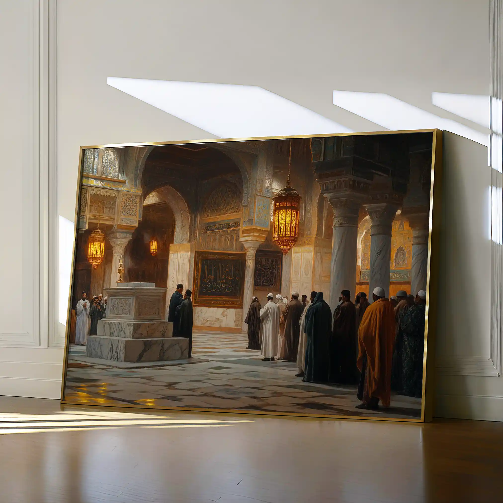 Orientalist 114 Canvas Art 60 x 40 cm / Black