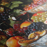 Floral 1142 Canvas Art 18" x 24" / 45 x 60 cm / Black