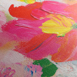 Floral 1143 Canvas Art 18" x 24" / 45 x 60 cm / Black