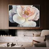 Floral 1144 Canvas Art 18" x 24" / 45 x 60 cm / Black
