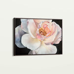 Floral 1144 Canvas Art 18" x 24" / 45 x 60 cm / Black