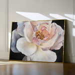 Floral 1144 Canvas Art 60 x 40 cm / Black