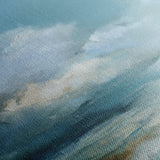 Abstract 1145 Canvas Art 16" x 16" / 40 x 40 cm / Black