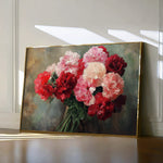 Floral 1145 Canvas Art 18" x 24" / 45 x 60 cm / Black