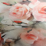 Floral 1146 Canvas Art 18" x 24" / 45 x 60 cm / Black