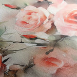 Floral 1146 Canvas Art 60 x 40 cm / Black