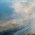 Abstract 1147 Canvas Art 16" x 16" / 40 x 40 cm / Black