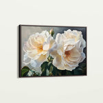 Floral 1147 Canvas Art 18" x 24" / 45 x 60 cm / Black