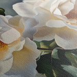 Floral 1147 Canvas Art 18" x 24" / 45 x 60 cm / Black