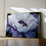 Floral 1148 Canvas Art 18" x 24" / 45 x 60 cm / Black
