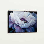 Floral 1148 Canvas Art 18" x 24" / 45 x 60 cm / Black