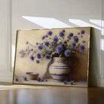 Floral 1149 Canvas Art 18" x 24" / 45 x 60 cm / Black