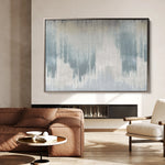 Abstract 115 Canvas Art 18" x 24" / 45 x 60 cm / Black