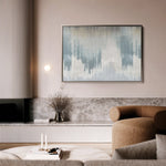 Abstract 115 Canvas Art 18" x 24" / 45 x 60 cm / Black