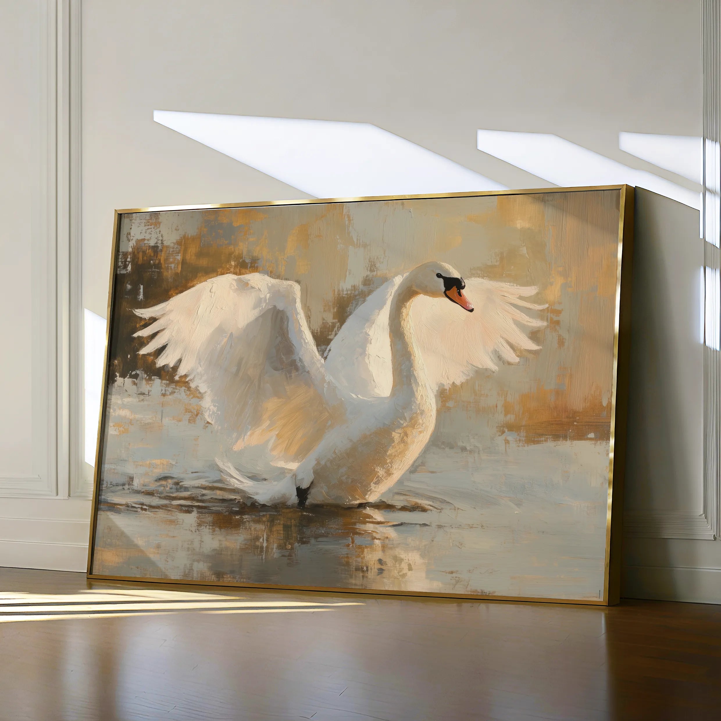 Animals 115 Canvas Art 18" x 24" / 45 x 60 cm / Black
