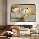 Animals 115 Canvas Art 18" x 24" / 45 x 60 cm / Black