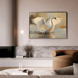 Animals 115 Canvas Art 18" x 24" / 45 x 60 cm / Black