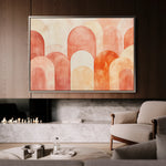 Boho 115 Canvas Art 18" x 24" / 45 x 60 cm / Black
