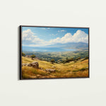 Landscape 115 Canvas Art 18" x 24" / 45 x 60 cm / Black