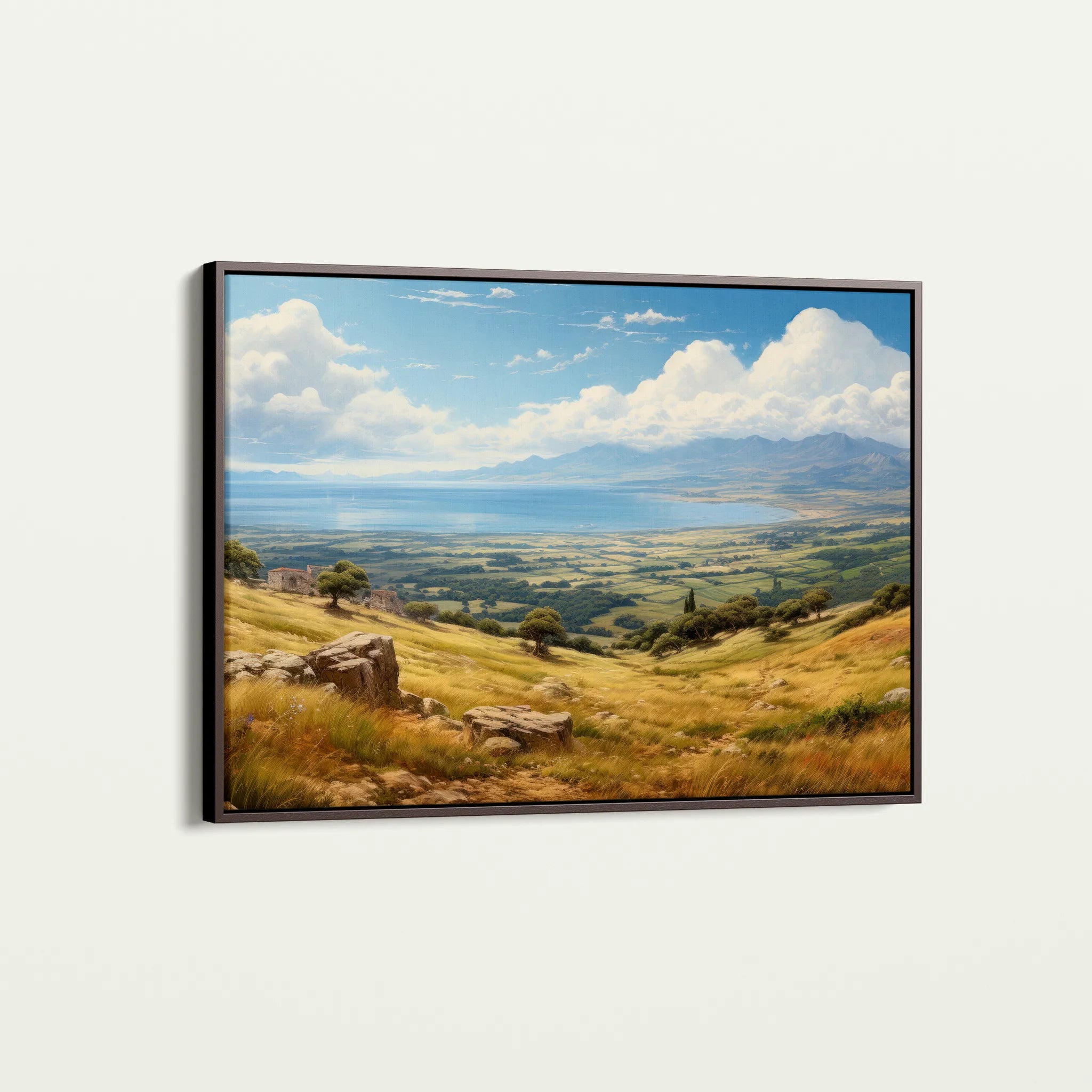 Landscape 115 Canvas Art 18" x 24" / 45 x 60 cm / Black