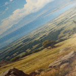 Landscape 115 Canvas Art 18" x 24" / 45 x 60 cm / Black