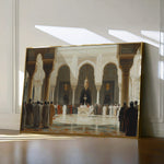 Orientalist 115 Canvas Art 18" x 24" / 45 x 60 cm / Black