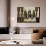 Orientalist 115 Canvas Art 18" x 24" / 45 x 60 cm / Black