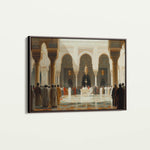 Orientalist 115 Canvas Art 18" x 24" / 45 x 60 cm / Black