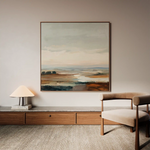 Abstract 1150 Canvas Art 60 x 60 cm / Black